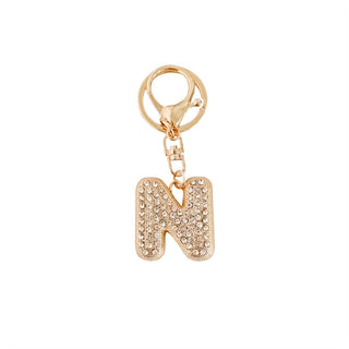 Charms-Diamond Initial Bag Charm - LIVE SALE SAMPLE/OPEN PRODUCT-Pretty Simple