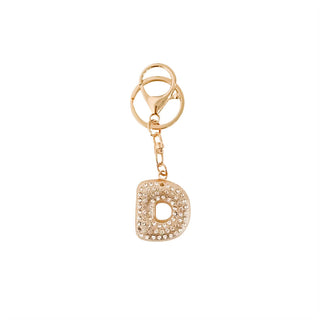 Diamond Initial Bag Charm-Bag Accessories-Pretty Simple
