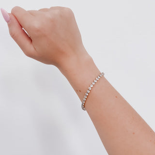 It's Date Night Diamond Bracelet - WATERPROOF-Bracelet-Pretty Simple