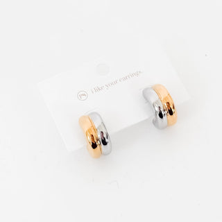 Accessories-Charity Side by Side Hoops-Pretty Simple