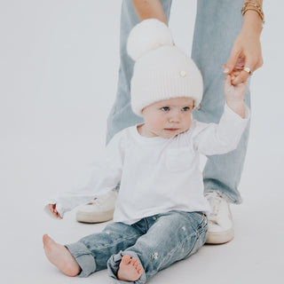 PREORDER - Little Darling Fuzzy Beanie WHOLESALE-Hat-Pretty Simple