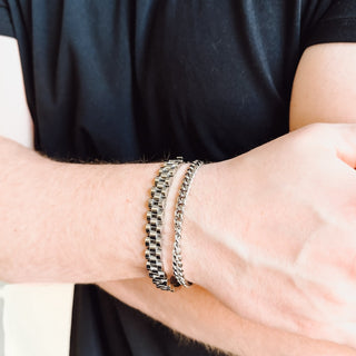 Matteo L'uomo Mens Collection Watch Band Bracelet-Bracelet-Pretty Simple