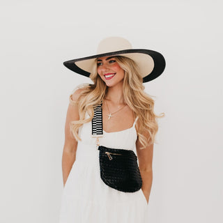 Hat-Miami Summer Wide Floppy Sun Hat-Pretty Simple