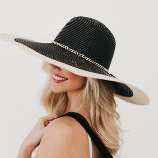 Hat-Miami Summer Wide Floppy Sun Hat-Pretty Simple