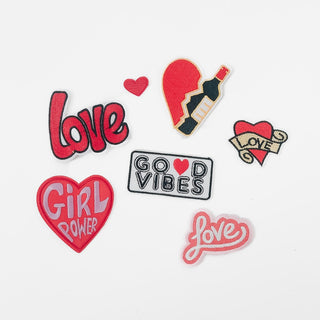 Mini Love Iron On Patch Bundle (6 pcs)-Patches-Pretty Simple