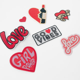 Mini Love Iron On Patch Bundle (6 pcs)-Patches-Pretty Simple