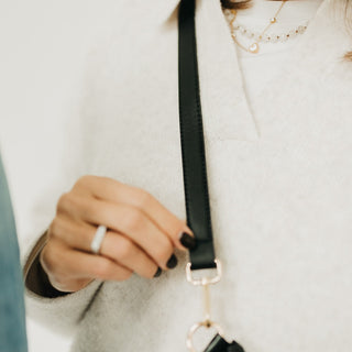 Minimalist Vegan Leather Crossbody Strap-Straps-Pretty Simple