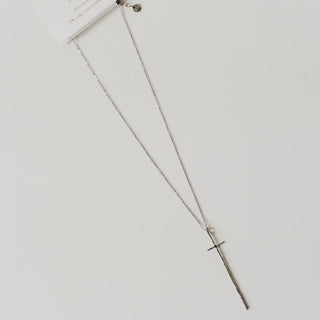 Modern Cross Necklace - WATERPROOF-Necklace-Pretty Simple