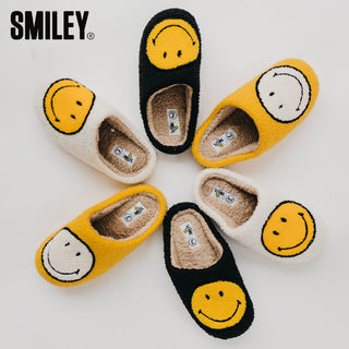 Smiley® x Pretty Simple Original Smiley Slippers | PRE-ORDER-Slippers-Pretty Simple Wholesale