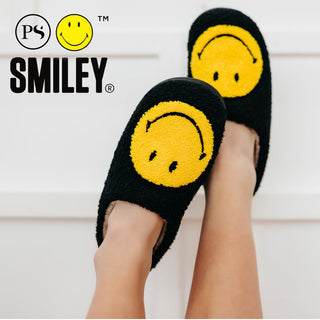 Smiley® x Pretty Simple Original Smiley Slippers | PRE-ORDER-Slippers-Pretty Simple Wholesale