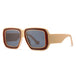 Sand/Maroon/Black Lens