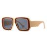 Sand/Maroon/Black Lens