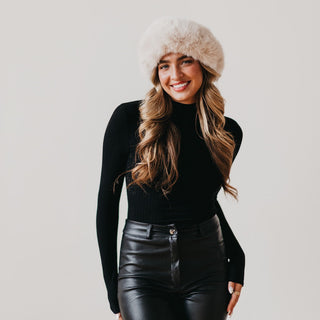 Noelle Faux Fur Hat-Pretty Simple