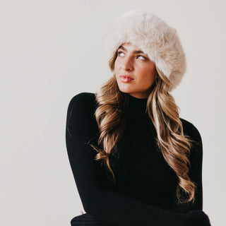 Noelle Faux Fur Hat-Pretty Simple