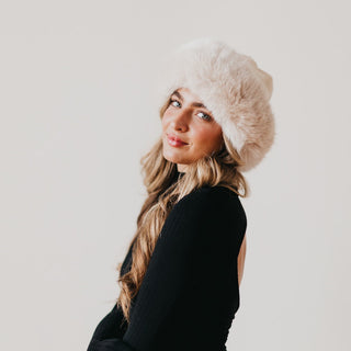 Noelle Faux Fur Hat-Pretty Simple