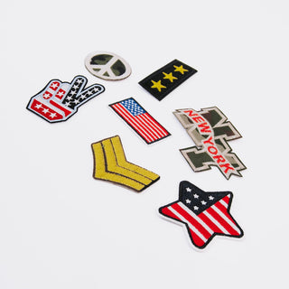 Patriotic Iron On Patch Bundle (7 pcs)-Pretty Simple