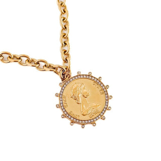 Necklace-Love Each Other More Pendant Necklace - WATERPROOF-Pretty Simple