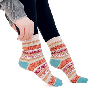 Nordic Mid Calf Socks-Socks-Pretty Simple