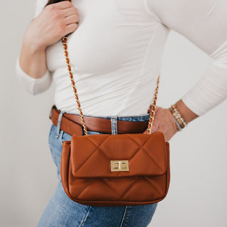 Queenie Quilted Crossbody Bag-Pretty Simple