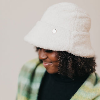 Sage Sherpa Bucket Hat-Hat-Pretty Simple