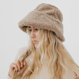 Sage Sherpa Bucket Hat-Bucket Hat-Pretty Simple