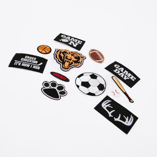 Sports Iron On Patch Bundle (12 pcs)-Pretty Simple