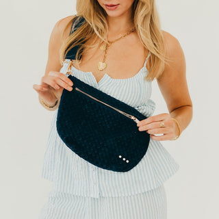 Suede Westlyn Woven Bum Bag-Bum Bag-Pretty Simple