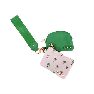 Summer Spritz Dual Pouch Wristlet-Wallet-Pretty Simple