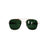 Green Lens/Gold Frame