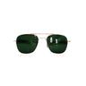 Green Lens/Gold Frame