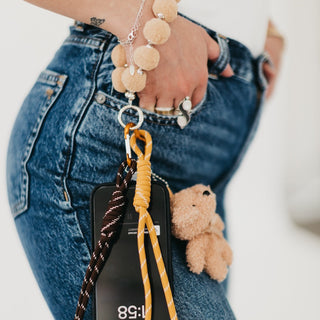 Teddy Bear Rope Charm Key Chain-Key Chain-Pretty Simple