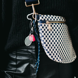 Key Chain-Tennis Rope Charm Key Chain-Pretty Simple