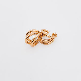 Trio Trinity Hoop Earrings - WATERPROOF Wholesale-Earrings-Pretty Simple