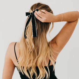 Hair Accessories-Tuxedo Park Hair Bow-Pretty Simple