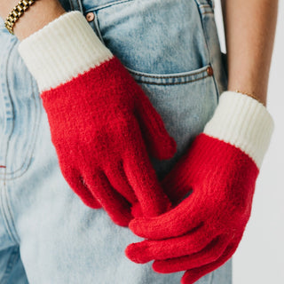 Two Tone Smart Gloves-Gloves-Pretty Simple
