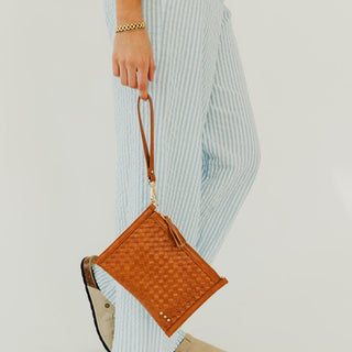 Veda Woven Crossbody and Clutch Bag-Crossbody Bag-Pretty Simple