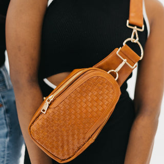 Waverly Woven Sling Bag-Crossbody Bag-Pretty Simple