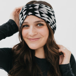 Western Wide Twist Knit Headband-Headband-Pretty Simple