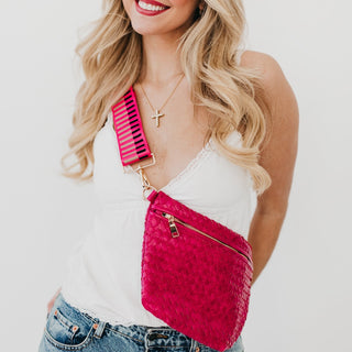 Westlyn Woven Bum Bag Wholesale-Bum Bag-Pretty Simple