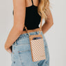 Woven Checkered Tan