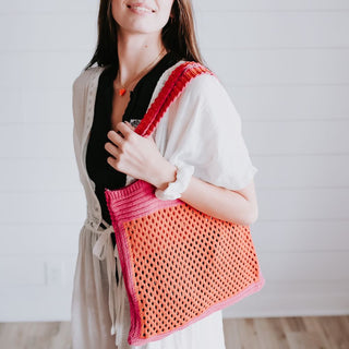 A Day In Santorini Tote-Pretty Simple Wholesale