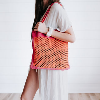 A Day In Santorini Tote-Pretty Simple Wholesale