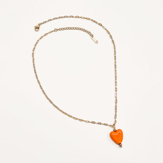 Love Actually Ceramic Pendant Necklace-Necklace